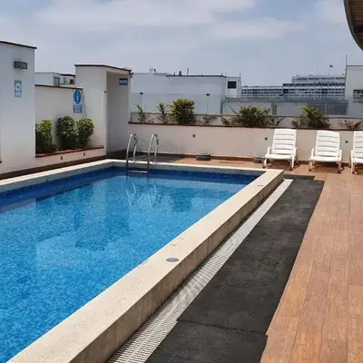 Hermoso departamento amoblado con piscina