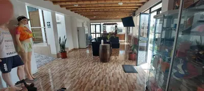 a mannequin standing in a lobby with a room with at R. A. C. S. in Paracas