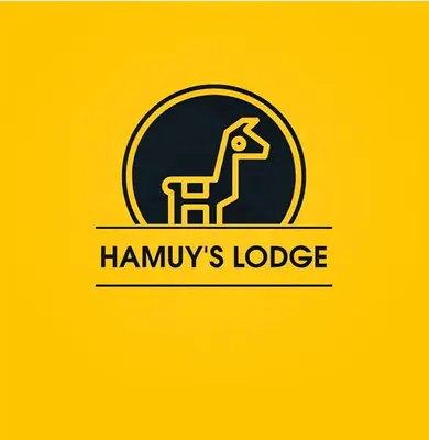 a logo for a company with a giraffe in a circle at Hospedaje Hamuy's Lodge in Ica