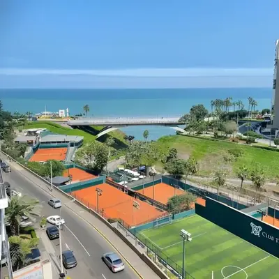 Bella vista al mar de Lima - Miraflores
