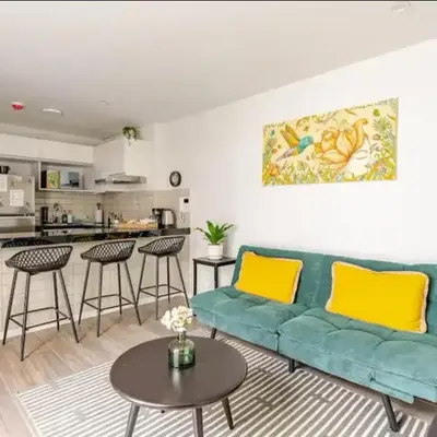 Cómodo y silencioso Apartamento 1BR en Barranco