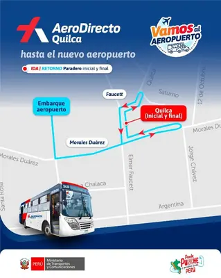 a diagram of a bus map at Casa sabina hostel in Lima