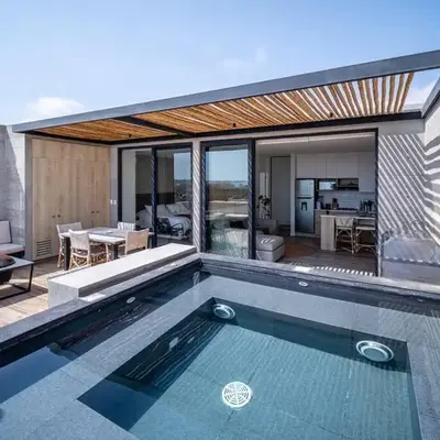 Aldea 1BR Penthouse wtih Private Pool and Views for 2