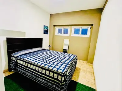 a bedroom with a bed in a room at Hostel rivendell lima in Lima