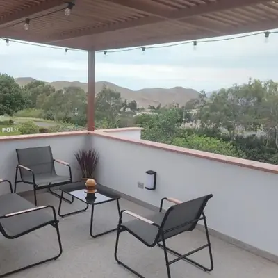 Casa de campo en condo cerca a playa Puerto Viejo