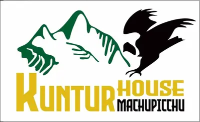 a logo for a hunting house methuen at Kuntur House Machupicchu in Machu Picchu