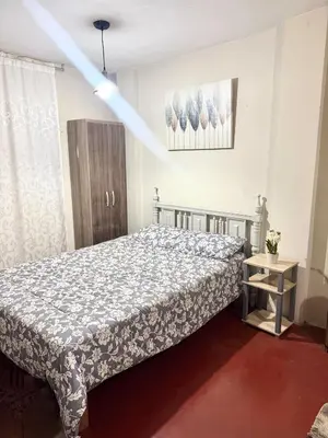 a bedroom with a bed in a room at Florencia Lodgement in Lima