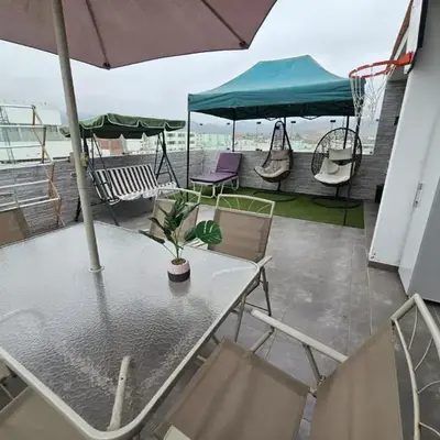 Departamento en Playa San Bartolo Con terraza