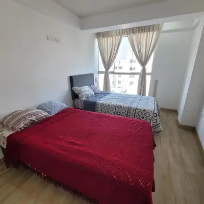1cuarto 2 camas baño privado