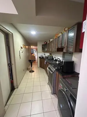 a kitchen with a washer and dryer at Comfort and family exclusivity in Lima