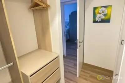 a closet with a white cabinet and a door at Elegant and cozy 2BR in Miraflores by Eco28 in Lima