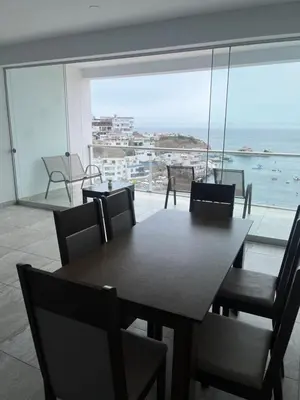 Gallery image of Departamento único con vista al mar y terraza in San Bartolo