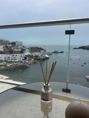 Gallery image of Departamento único con vista al mar y terraza in San Bartolo