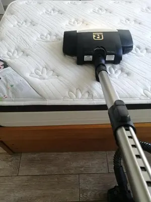 a massage machine laying on a mattress at 2-Bedroom Apartment in Magdalena del Mar in Lima