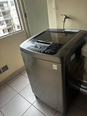 a sink in a room with a sink at Three-bedroom apartment in San Miguel in Lima