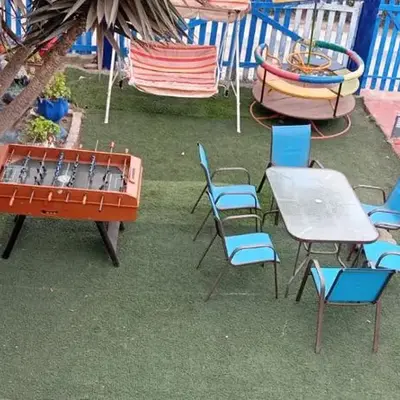 Encanto azul Jardín