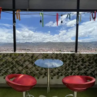 Apartment with terrace and outdoor kitchen