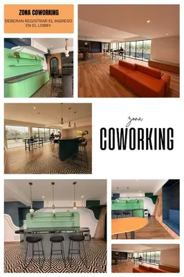 a collage of photos of a living room at Private cinema & comfort in cultural Barranco in Lima