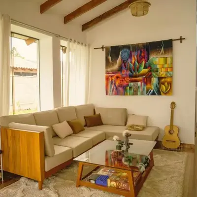 Mountain retreat with private sauna in Urubamba