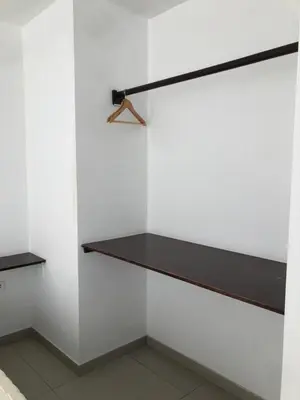 a shelf on a wall in a room at Hotel Inkayacu Paracas Café in Paracas