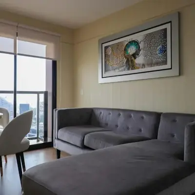 Stunning 2BR with Balcony & City Views