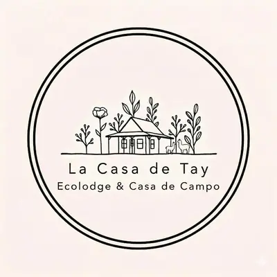 a picture of a logo for la casa de taxi at La Casa de Tay in Urubamba