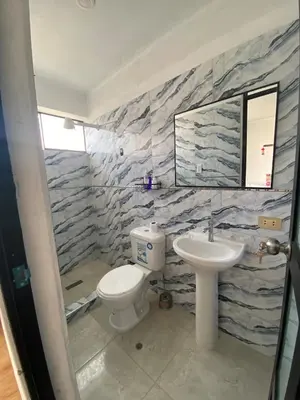 a bathroom with a toilet and a sink at Huaqui House in Ayacucho