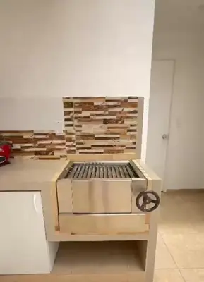 a piece of wood sitting on a table in a room at Apartamento 302 cerca a la playa in Punta Negra
