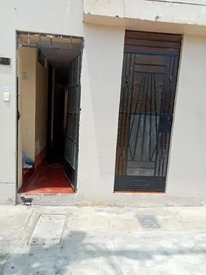 two doors on the side of a building at Departamento 2 dormitorios 4B in Lima
