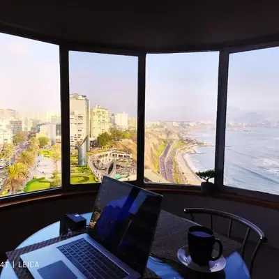 Oceanfront Miraflores Larcomar next to Marriott