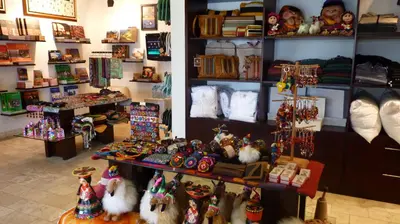 a store with a lot of toys and other items at La Hacienda Bahia Paracas in Paracas