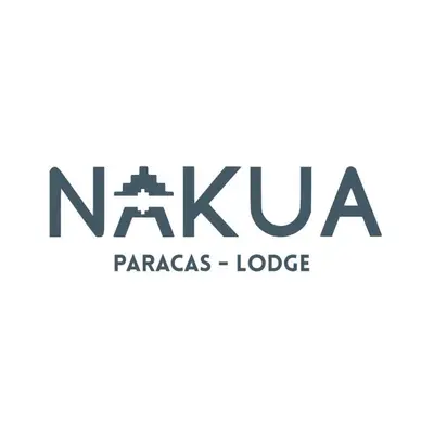 a logo for the paraguas lodge at Nakua Paracas Lodge in Paracas