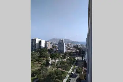 a view of a city from a building at Barranc Group Penthouse in Lima