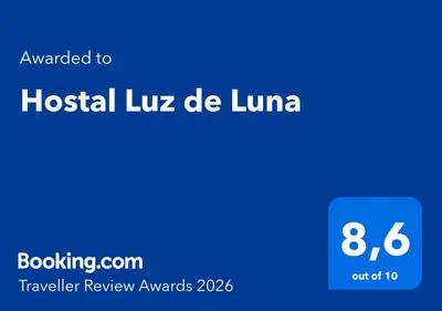 a screenshot of the hostel luiz de luna at Hotel Luz de Luna in Atico