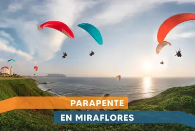 a group of kites flying in the sky over the ocean at III Acogedora Habitación Privada en Miraflores City in Lima