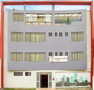 a rendering of the front of a building at COSMOPOLITAN INN in Ventanilla
