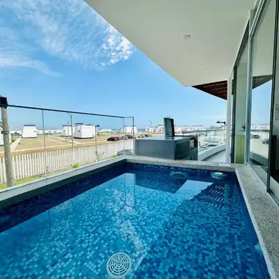 Moderno Departamento con Piscina y Parrilla