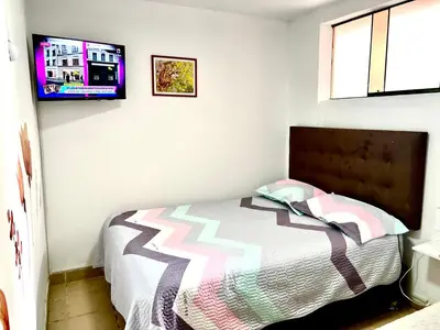 Gallery image of Lindo dpto con vista al jardin, internet y cable in Lima